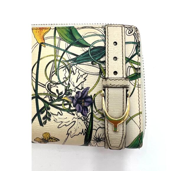 Gucci Floral Cream Wallet - Picture 5 of 12